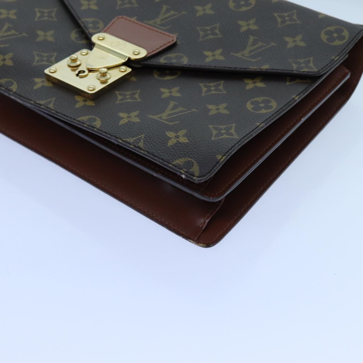 LOUIS VUITTON Monogram Concorde Hand Bag M51190 LV yk11625