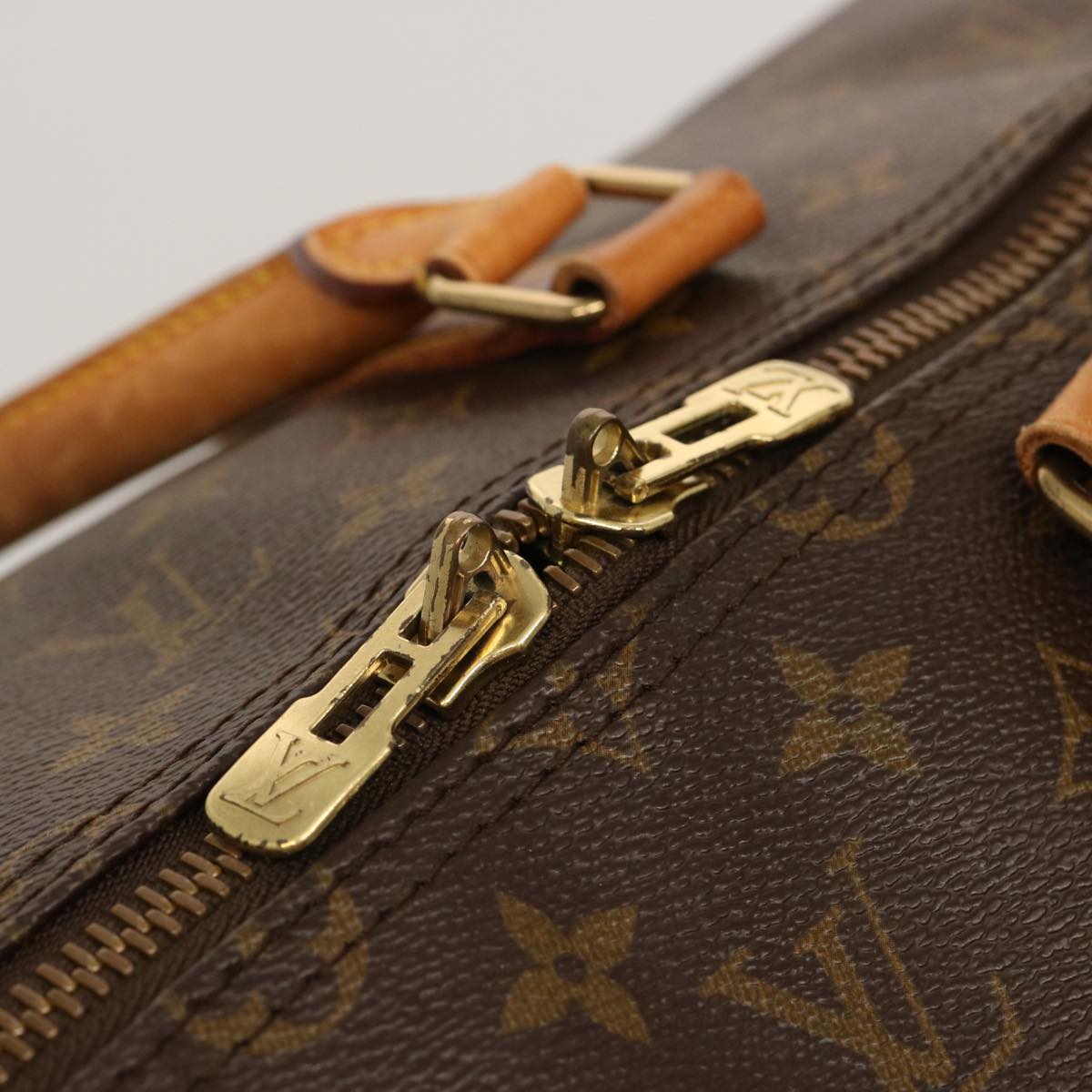 LOUIS VUITTON Monogram Keepall 55 Boston Bag M41424 LV yk11629