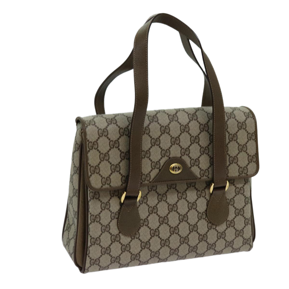 Luxury Gucci Trending 2025 GG Supreme Hand Bag PVC Beige 116 02 080  11634
