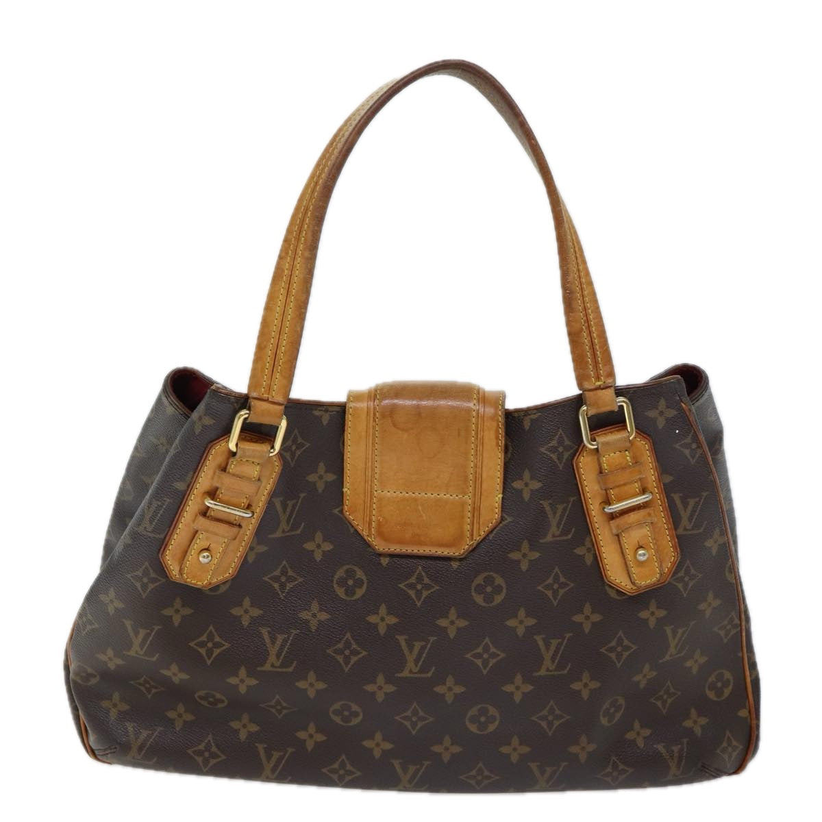 LOUIS VUITTON Monogram Greet Shoulder Bag M55210 LV yk11645