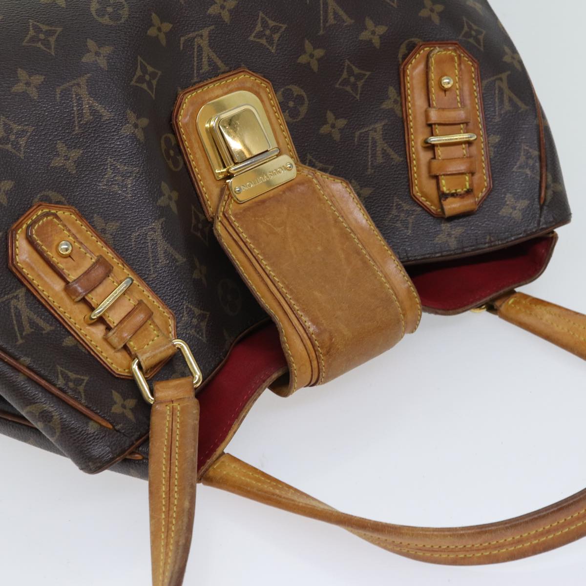 LOUIS VUITTON Monogram Greet Shoulder Bag M55210 LV yk11645