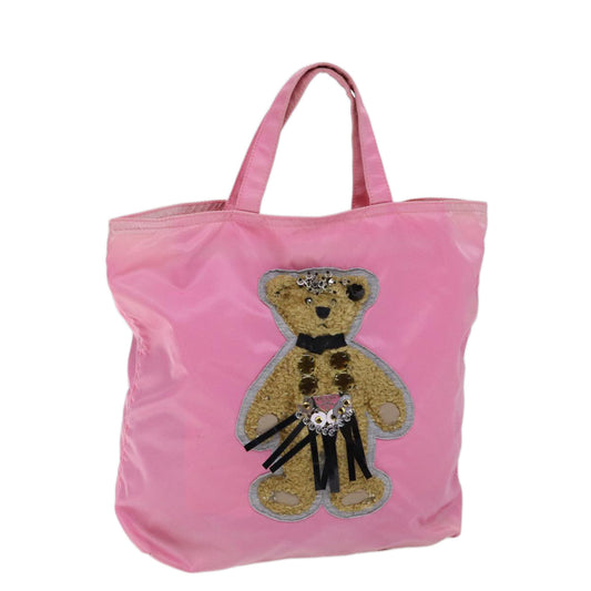 Luxury PradaHand Bag Nylon Pink yk11651