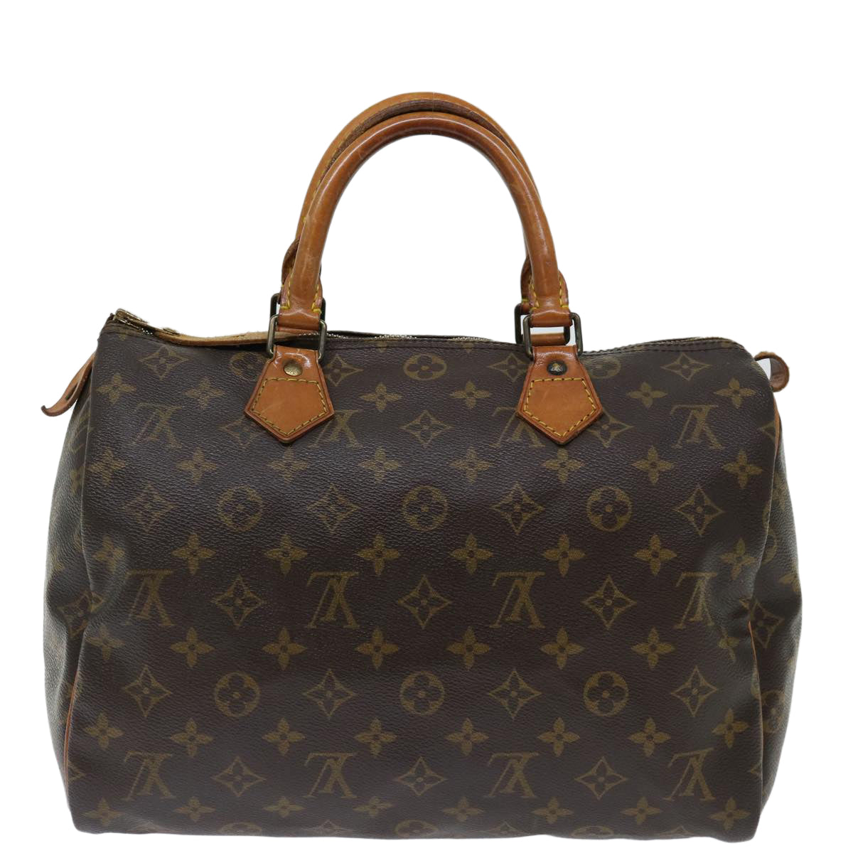 LOUIS VUITTON Monogram Speedy 30 Hand Bag M41526 LV yk11659