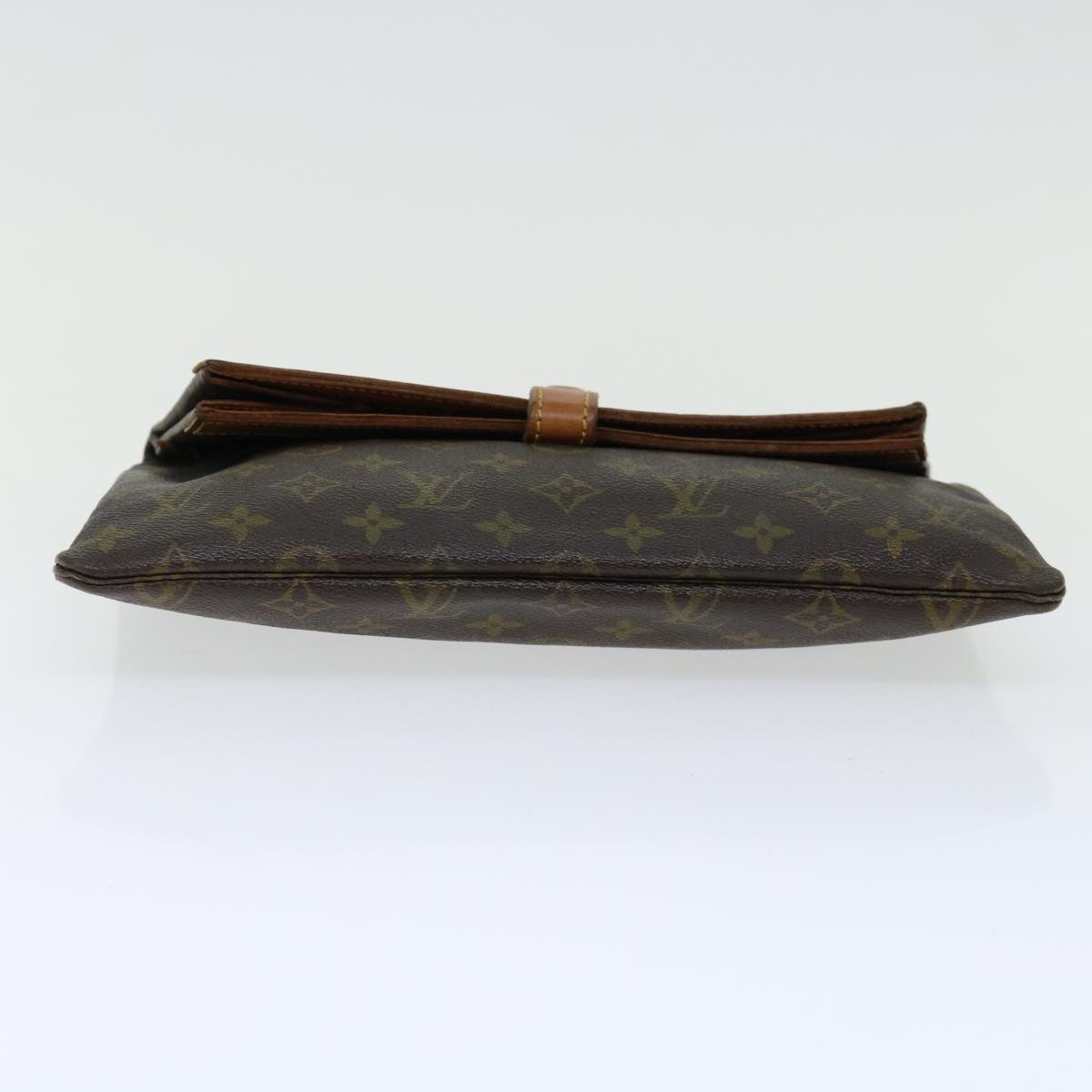 LOUIS VUITTON Monogram Pochette Priant Clutch Bag M51805 LV yk11684