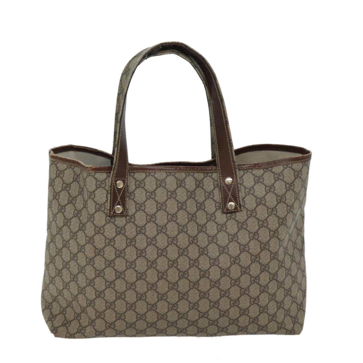 Luxury Gucci Trending 2025 GG Supreme Web Sherry Line Tote Bag PVC Red Beige 211134  11698