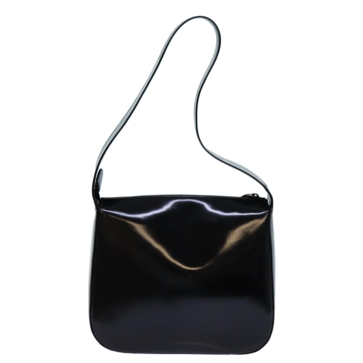 Luxury Gucci Trending 2025 Interlocking Shoulder Bag Enamel Black  11730