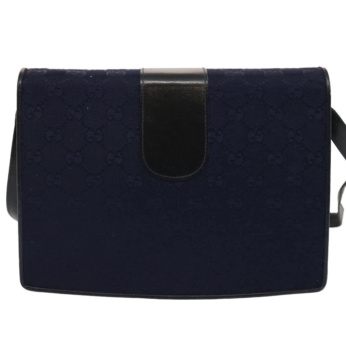 Luxury Gucci Trending 2025 GG Canvas Shoulder Bag Navy Black  11772