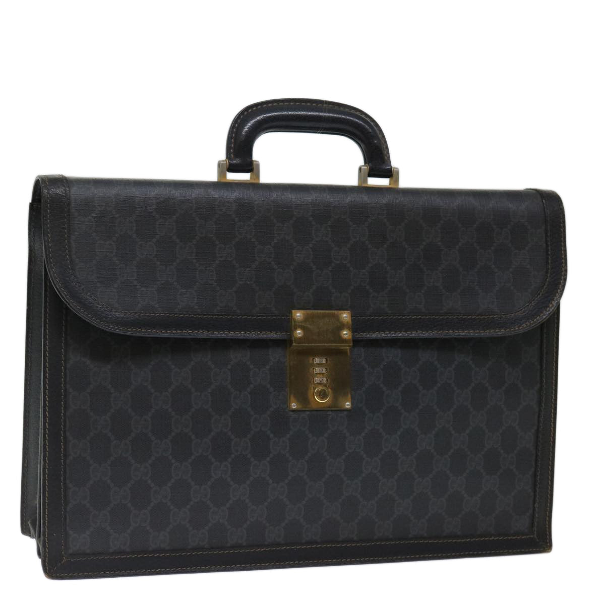 Luxury Gucci Trending 2025 GG Supreme Hand Bag PVC Black 904 20 002  11784