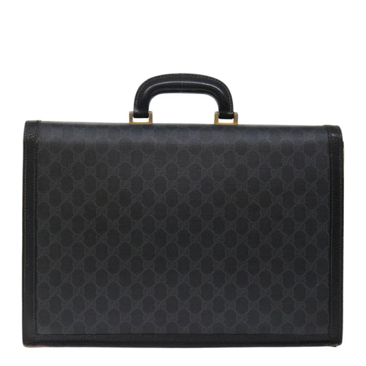 Luxury Gucci Trending 2025 GG Supreme Hand Bag PVC Black 904 20 002  11784