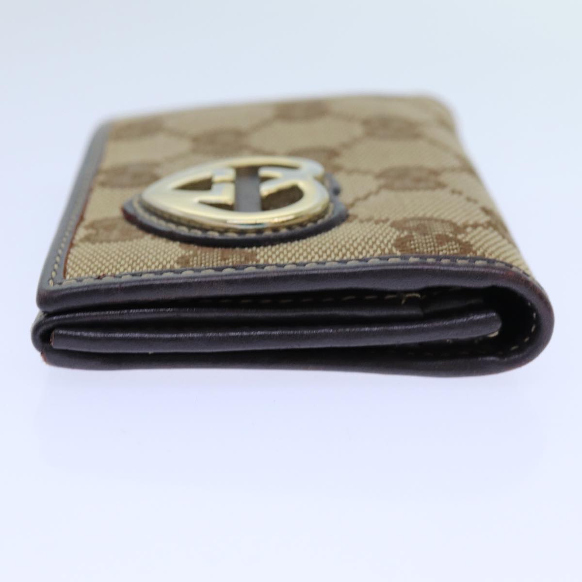 Luxury Gucci Trending 2025 GG Canvas Card Case Beige 245730  11841