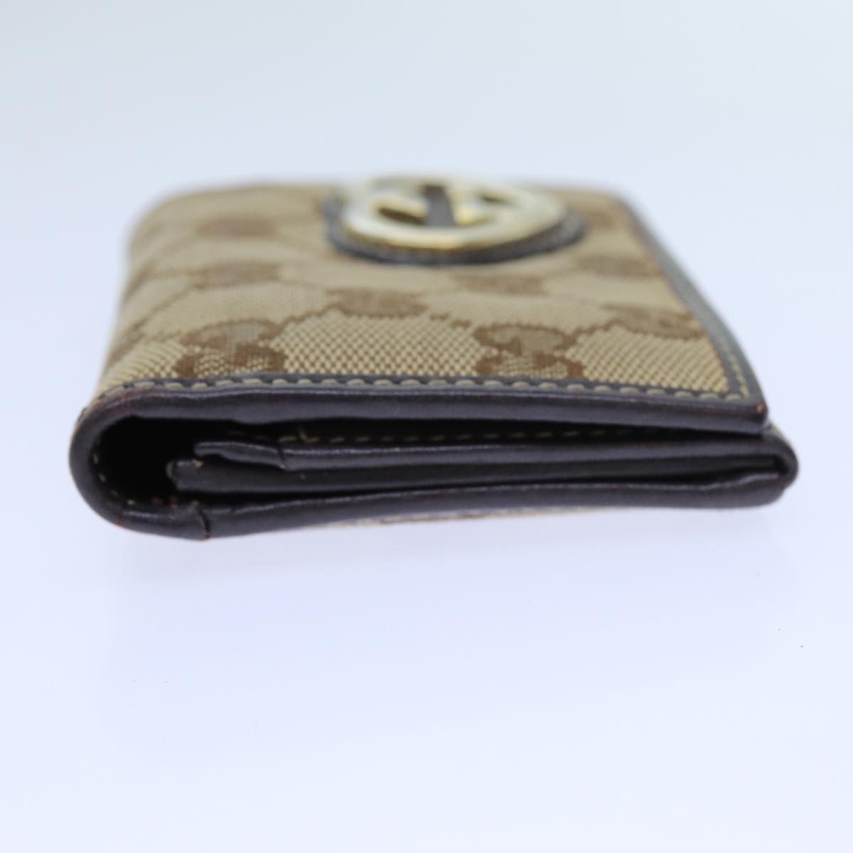 Luxury Gucci Trending 2025 GG Canvas Card Case Beige 245730  11841