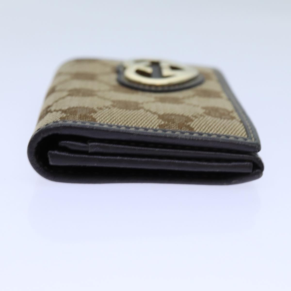 Luxury Gucci Trending 2025 GG Canvas Card Case Beige 245730  11851