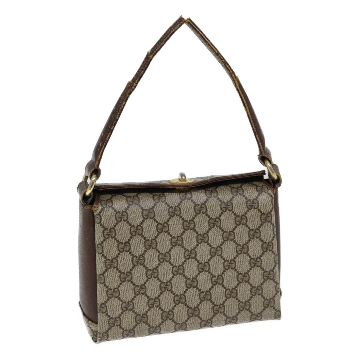 Luxury Gucci Trending 2025 GG Supreme Hand Bag PVC Beige  11956