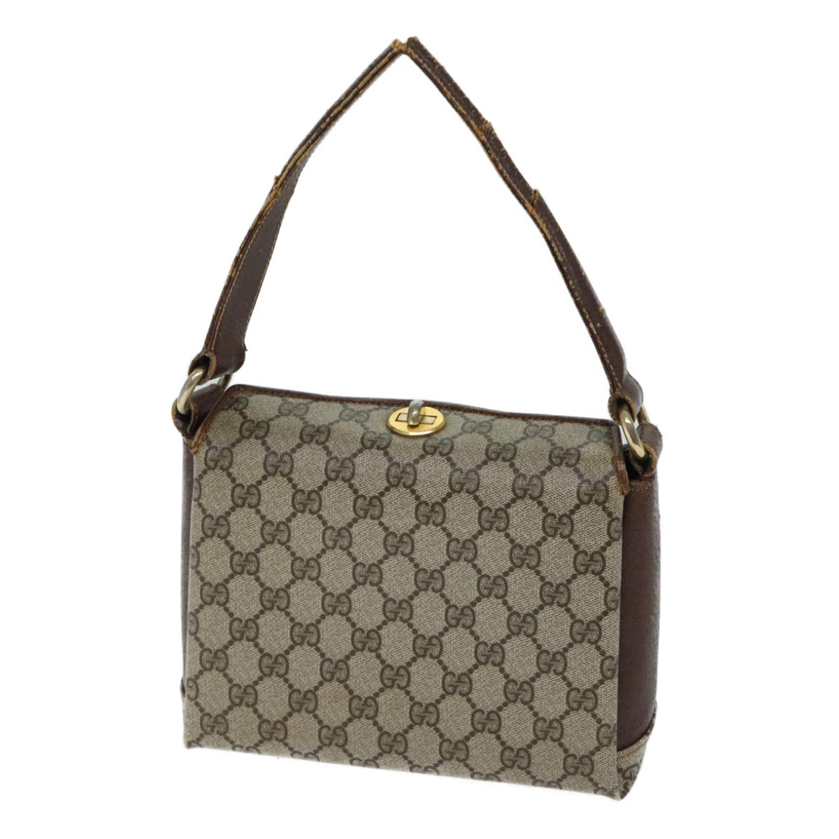 Luxury Gucci Trending 2025 GG Supreme Hand Bag PVC Beige  11956