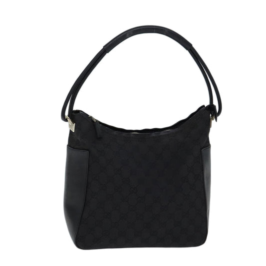 Luxury Gucci Trending 2025 GG Canvas Shoulder Bag Black 001 3766  11968