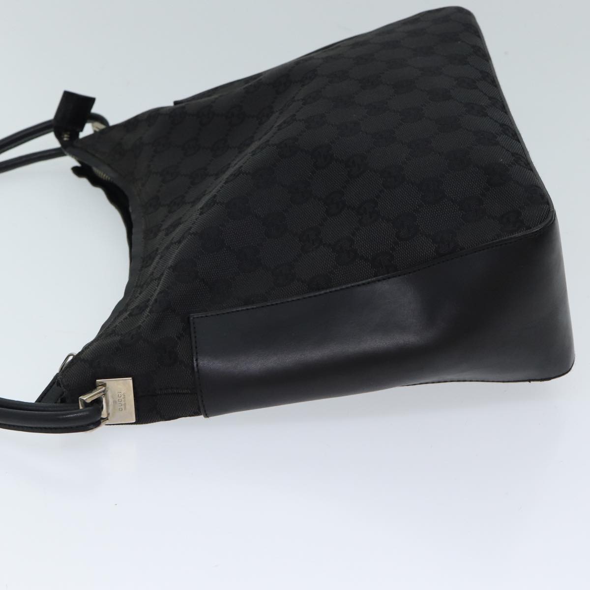Luxury Gucci Trending 2025 GG Canvas Shoulder Bag Black 001 3766  11968