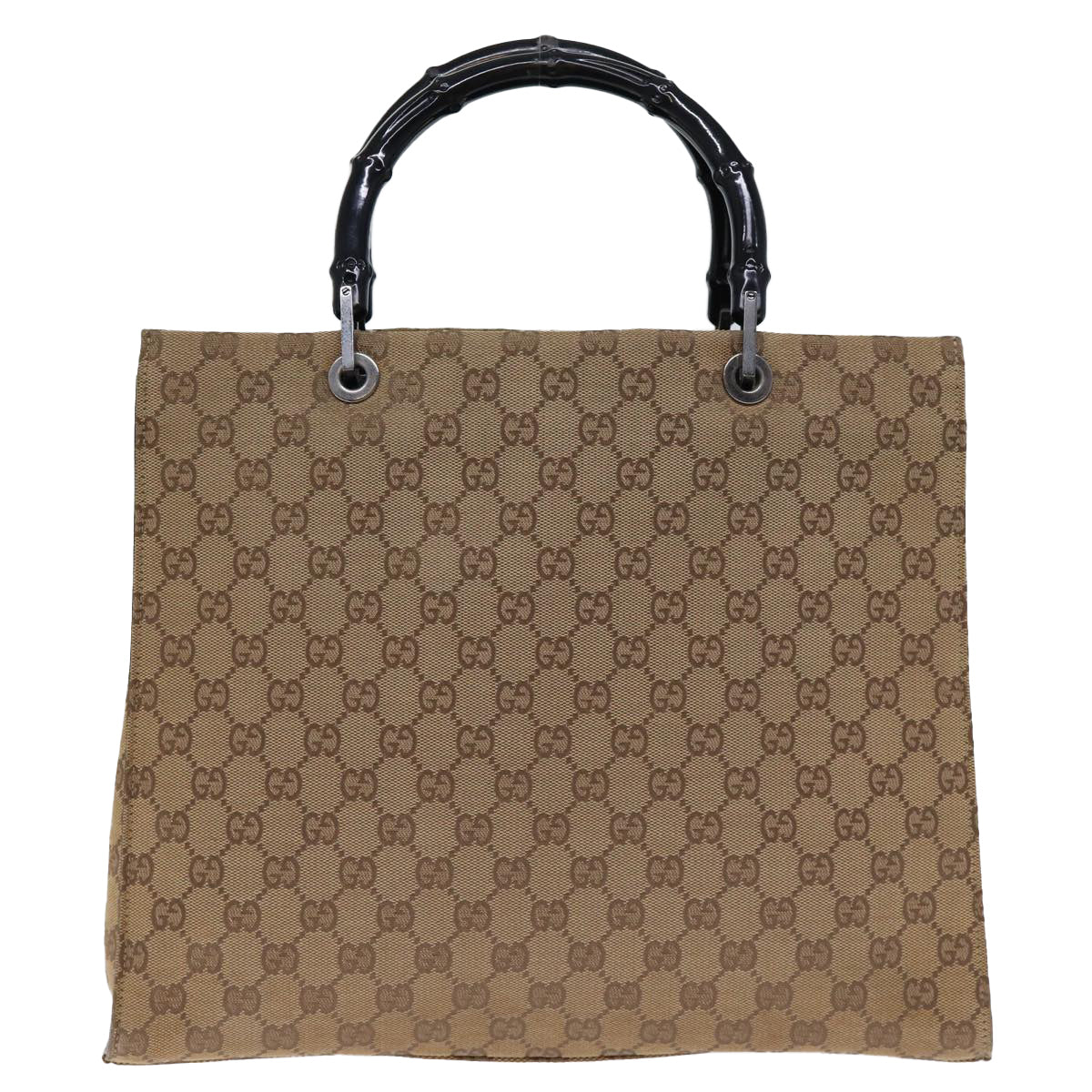 Luxury Gucci Trending 2025 Bamboo Hand Bag GG Canvas Beige 002 1010  12011