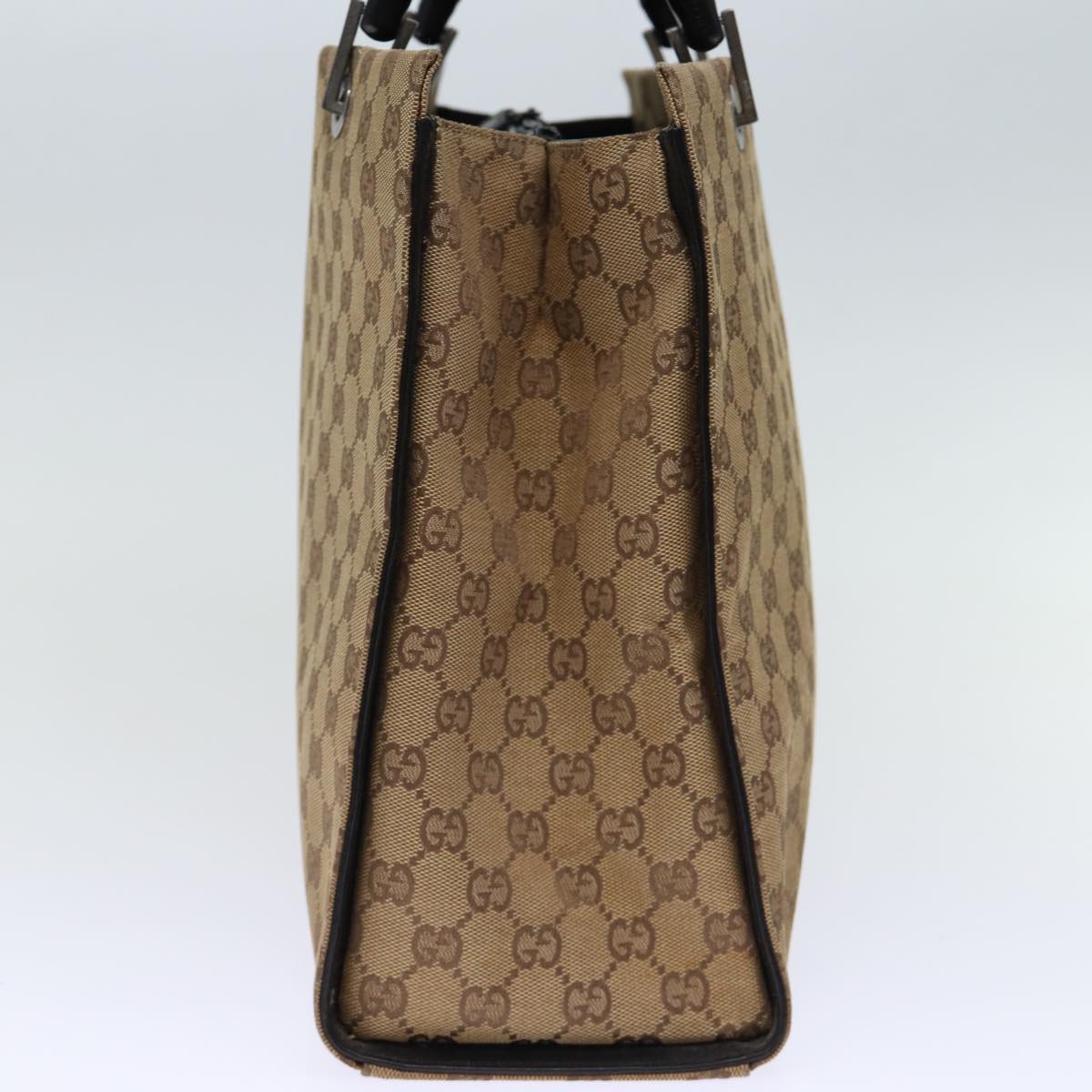 Luxury Gucci Trending 2025 Bamboo Hand Bag GG Canvas Beige 002 1010  12011