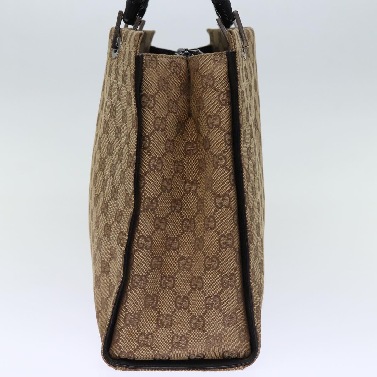 Luxury Gucci Trending 2025 Bamboo Hand Bag GG Canvas Beige 002 1010  12011