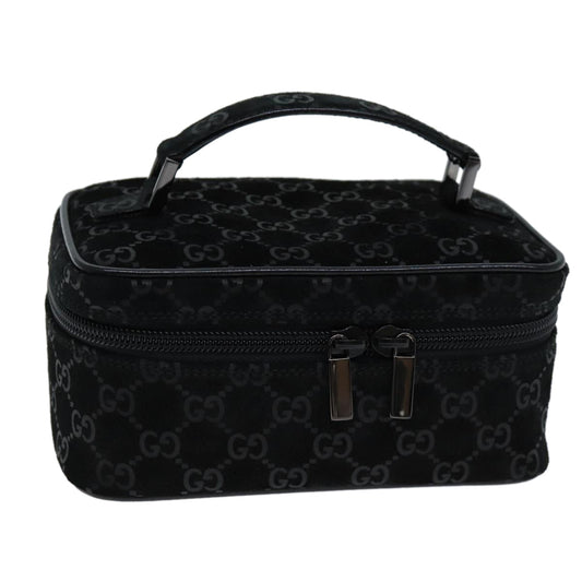 Luxury Gucci Trending 2025 GG Canvas Vanity Cosmetic Pouch Black 032 1956 0051  12017