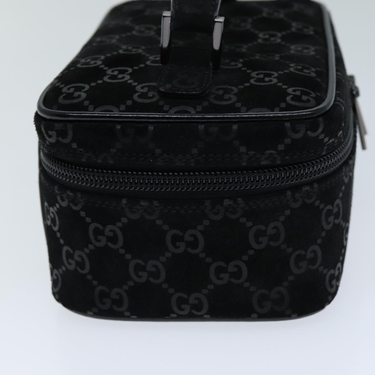 Luxury Gucci Trending 2025 GG Canvas Vanity Cosmetic Pouch Black 032 1956 0051  12017