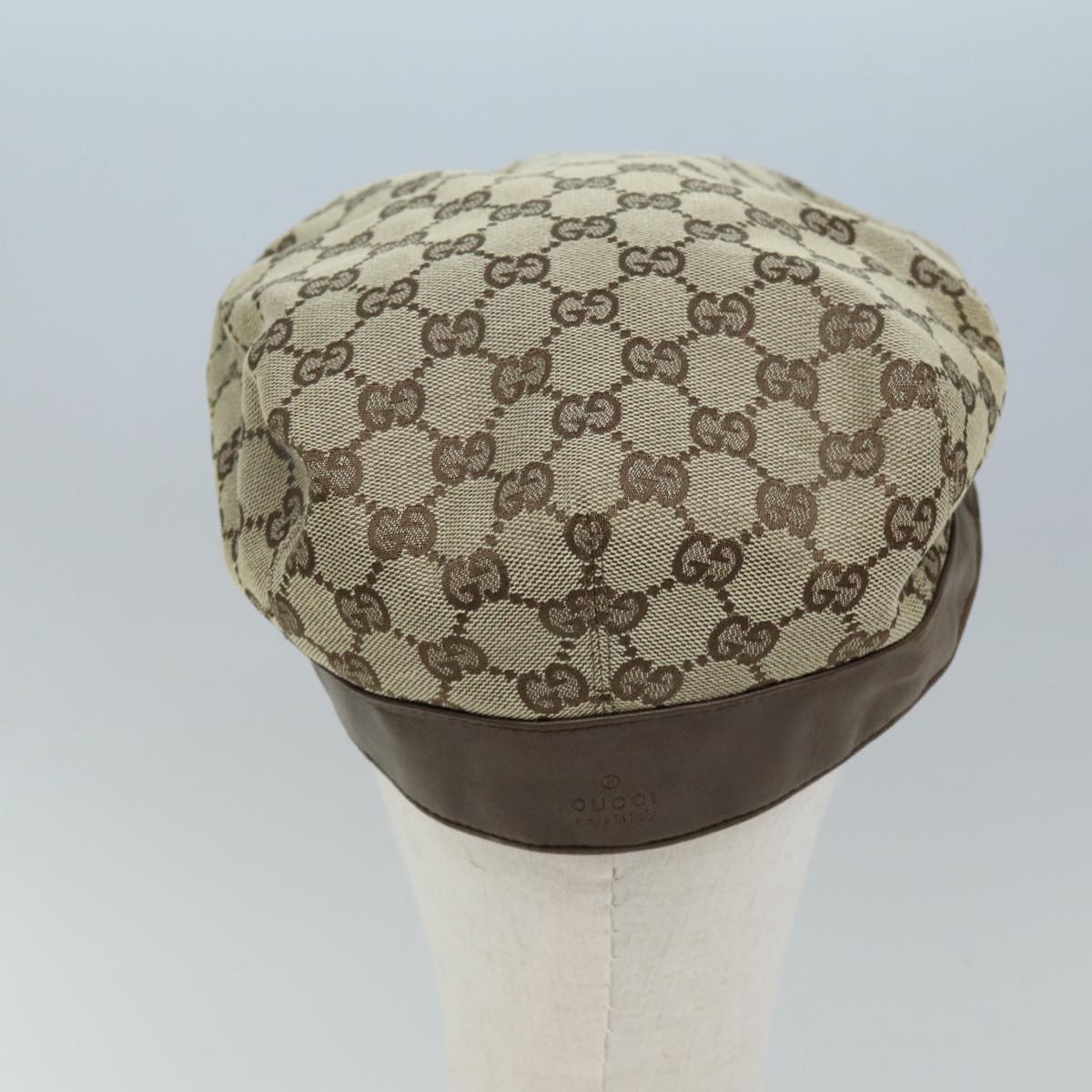 Luxury Gucci Trending 2025 GG Canvas Hunting Cap Hat M Beige  12031