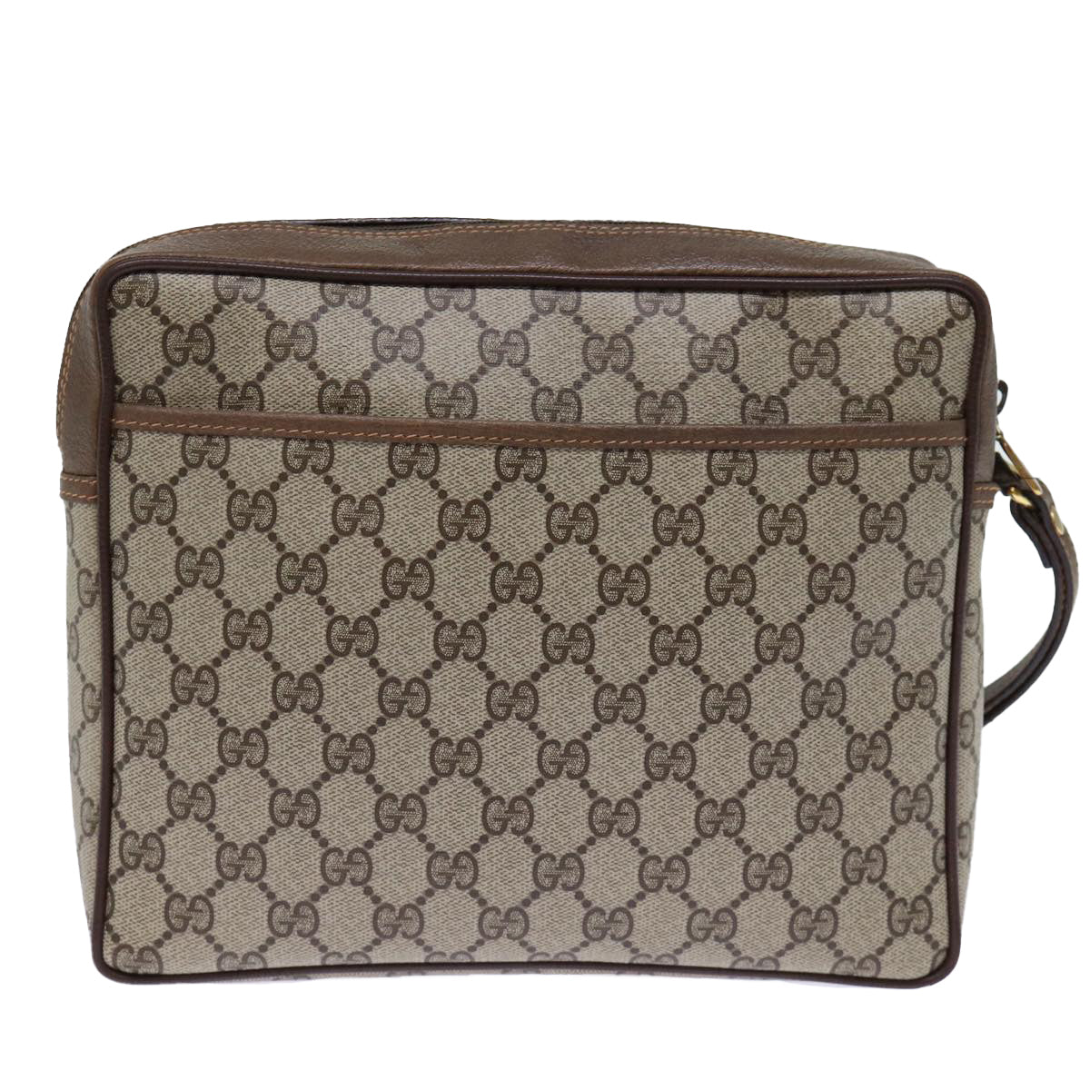 Luxury Gucci Trending 2025 GG Supreme Clutch Bag PVC Beige 156 01 053  12050