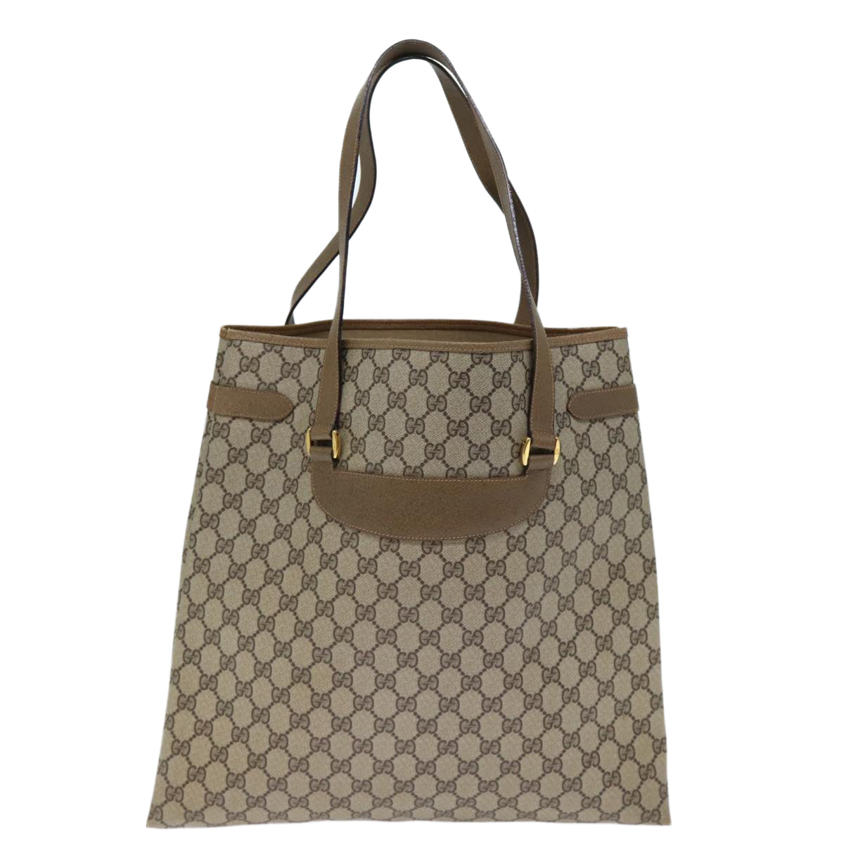Luxury Gucci Trending 2025 GG Supreme Tote Bag PVC Beige 39 02 061  12055