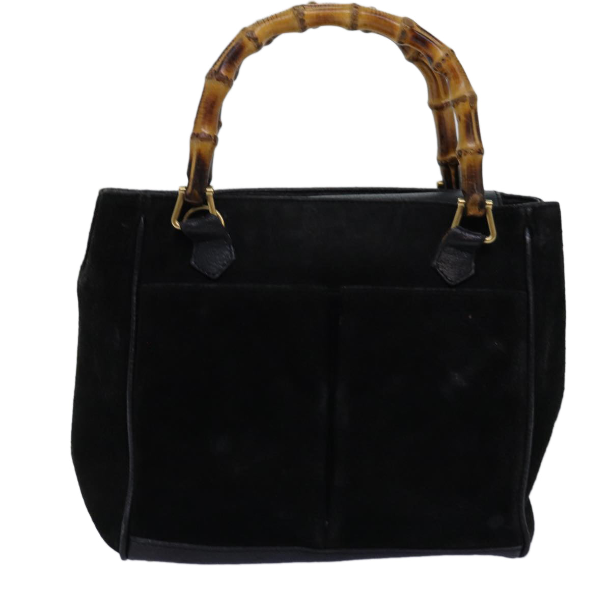 Luxury Gucci Trending 2025 Bamboo Hand Bag Suede Black 000 122 0316  12056