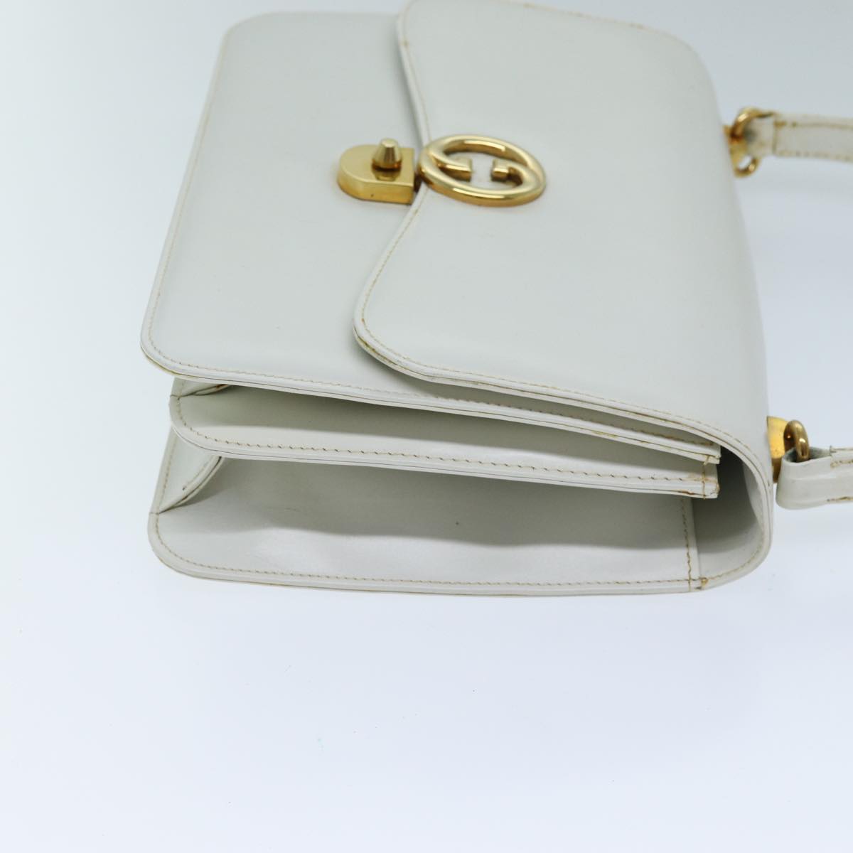 Luxury Gucci Trending 2025 Hand Bag Leather White  12076