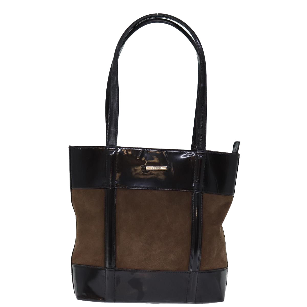 Luxury Gucci Trending 2025 Tote Bag Suede Brown  12084