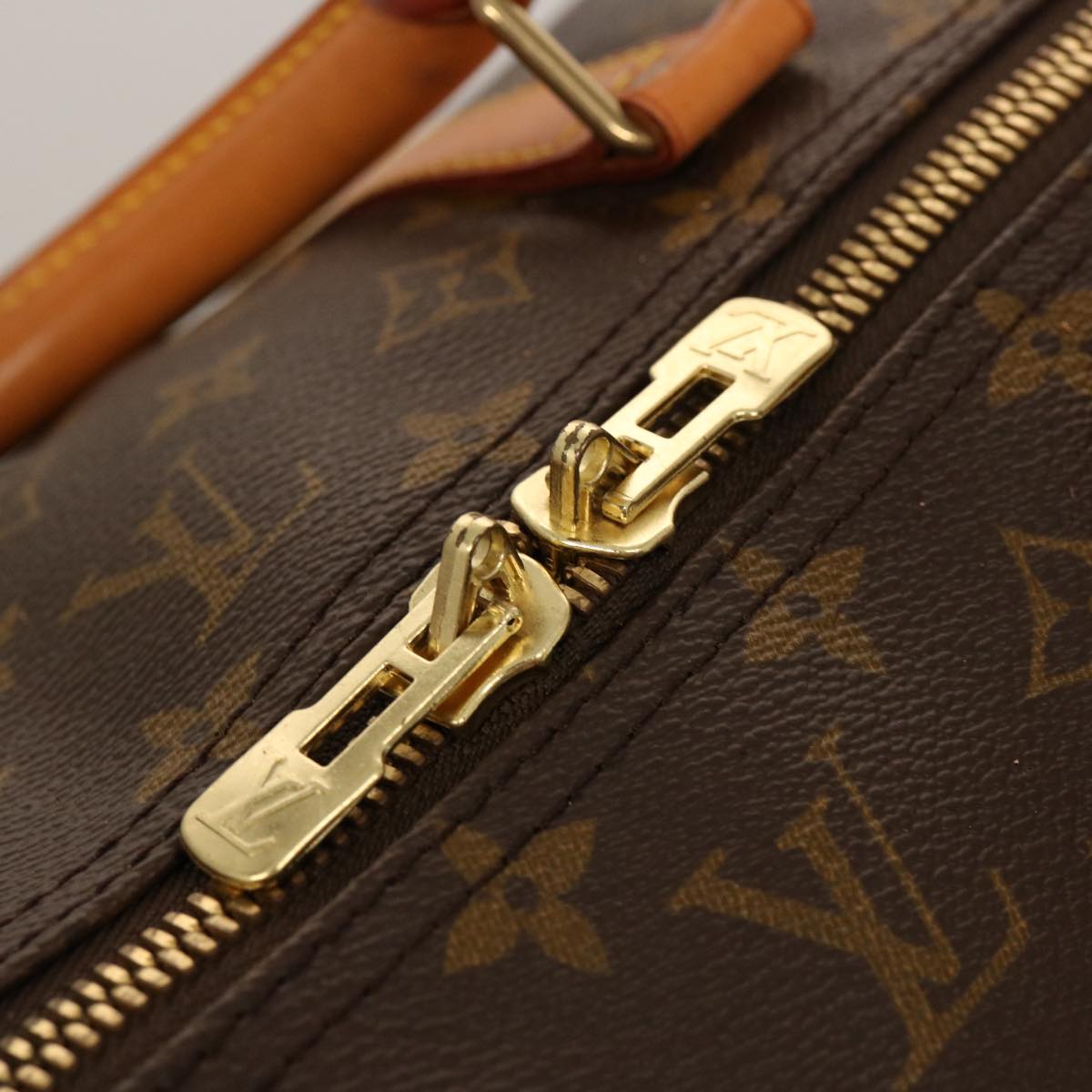 LOUIS VUITTON Monogram Keepall 60 Boston Bag M41422 LV yk12125