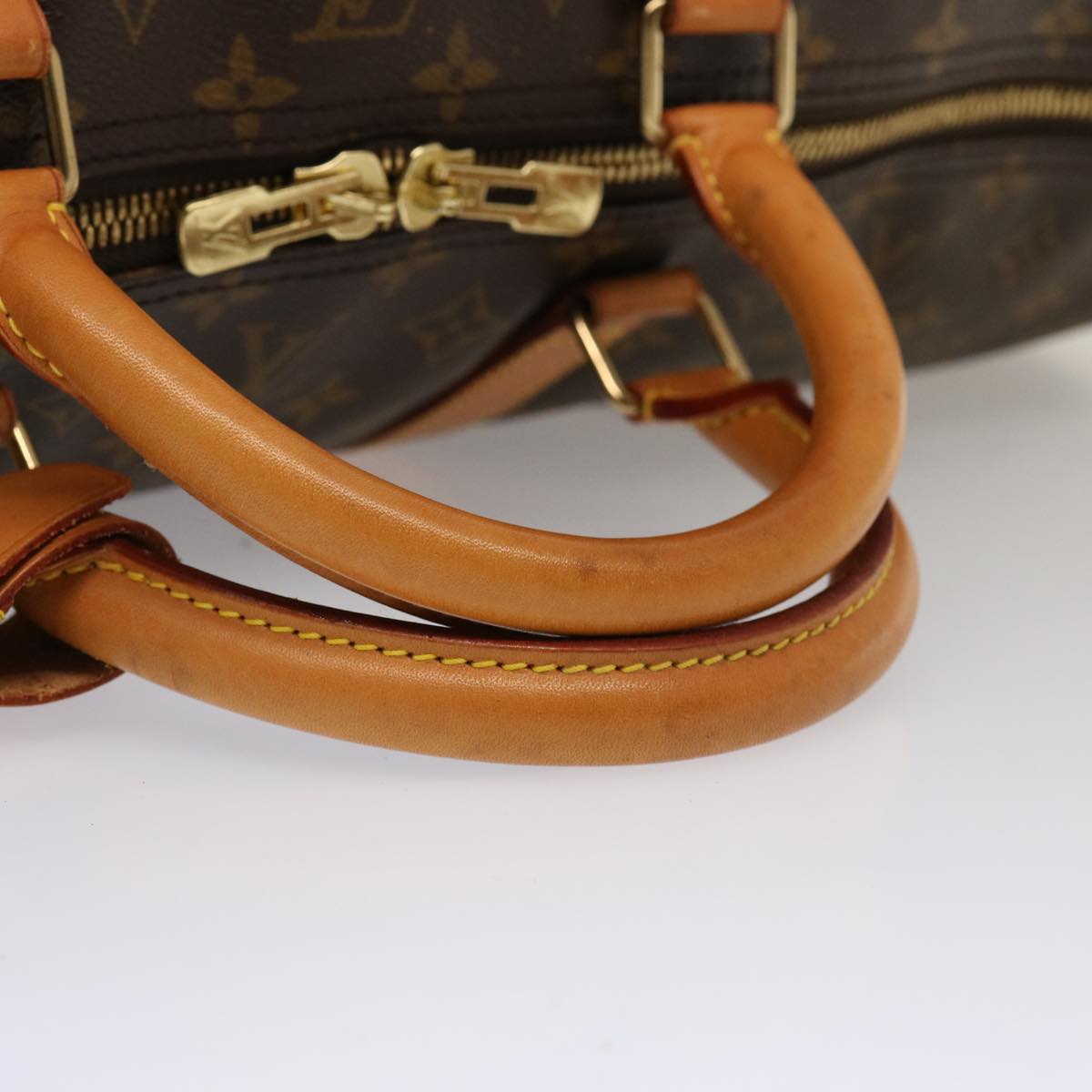 LOUIS VUITTON Monogram Keepall 60 Boston Bag M41422 LV yk12125
