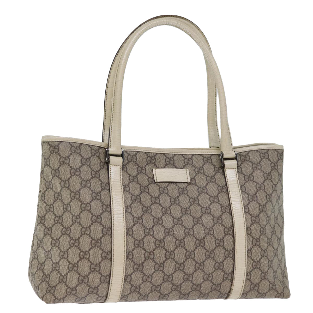 Luxury Gucci Trending 2025 GG Supreme Tote Bag PVC Beige 114595  12126