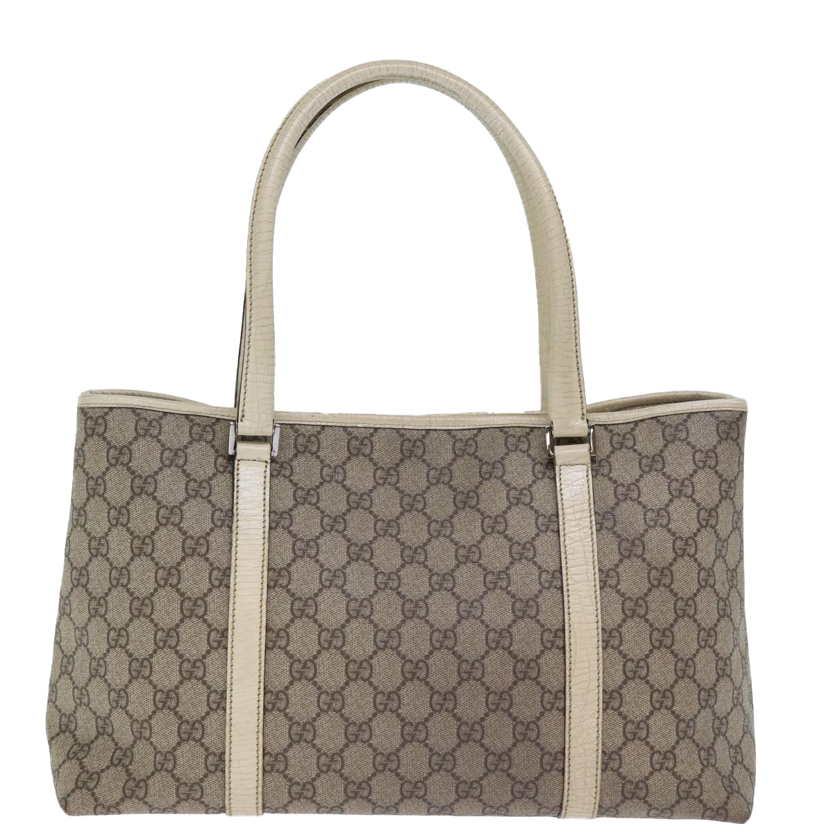 Luxury Gucci Trending 2025 GG Supreme Tote Bag PVC Beige 114595  12126