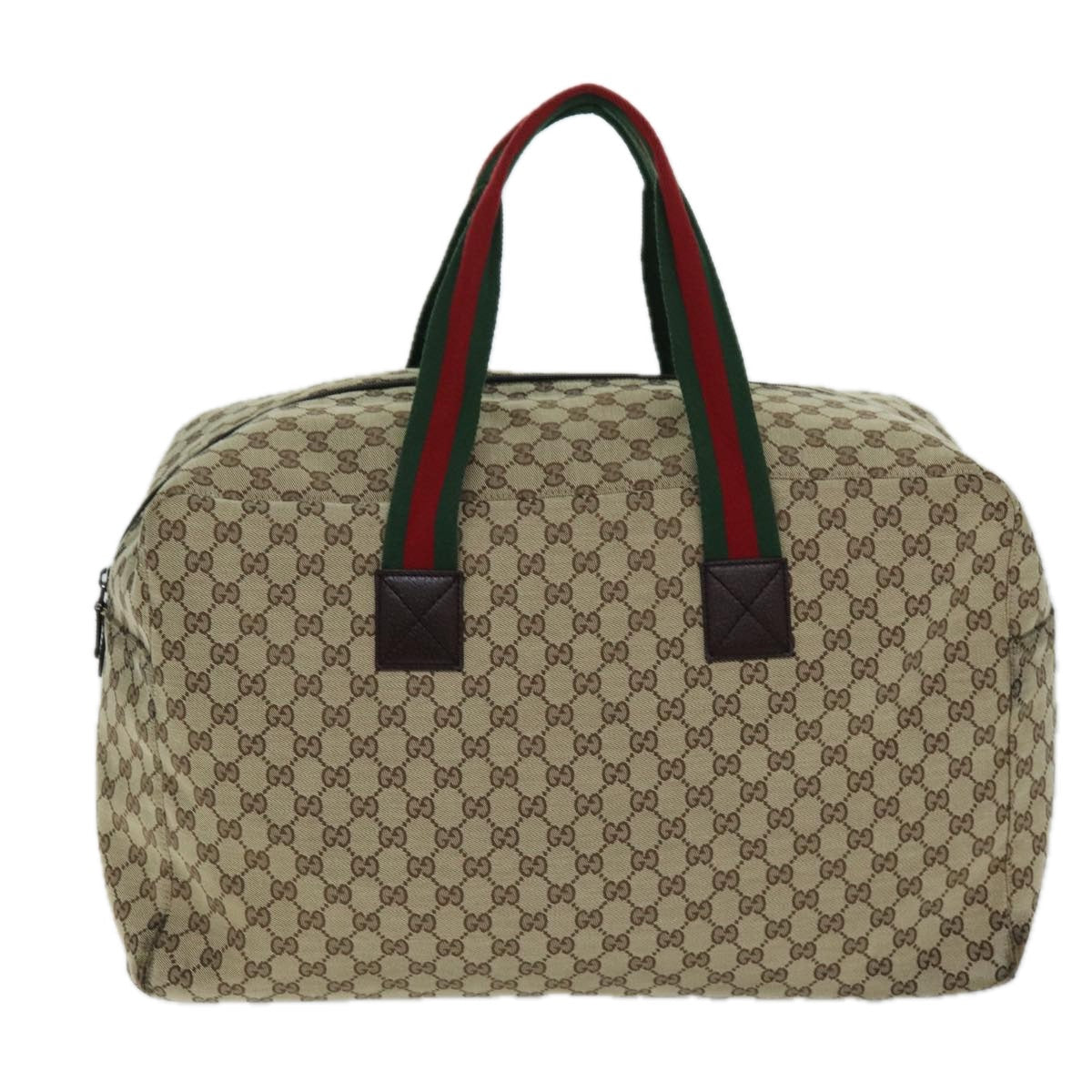 Luxury Gucci Trending 2025 GG Canvas Web Sherry Line Boston Bag Beige Green Red 146310  12176