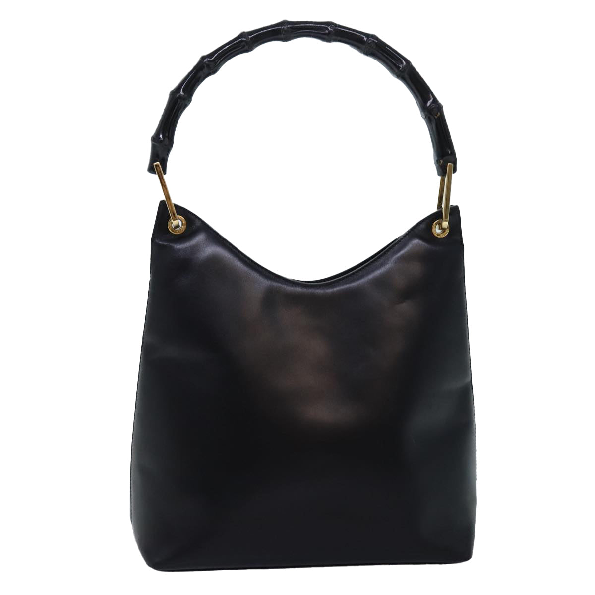 Luxury Gucci Trending 2025 Bamboo Shoulder Bag Leather Black 001 3007  12185