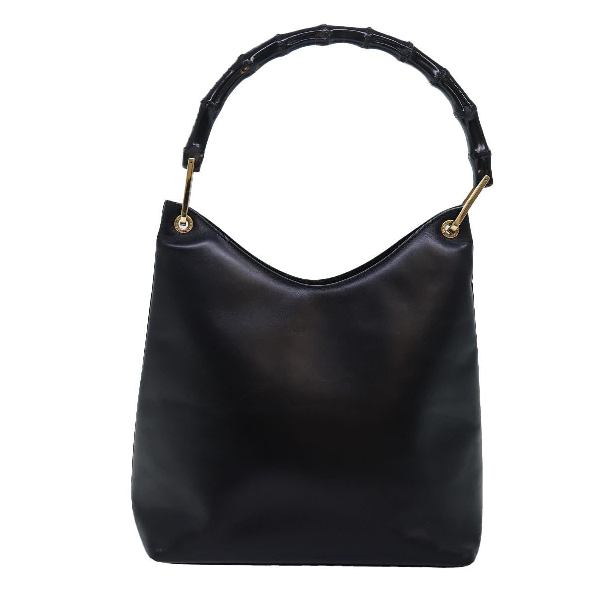 Luxury Gucci Trending 2025 Bamboo Shoulder Bag Leather Black 001 3007  12185