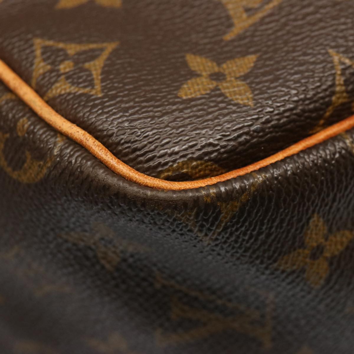 LOUIS VUITTON Monogram Keepall 55 Boston Bag M41424 LV yk12272