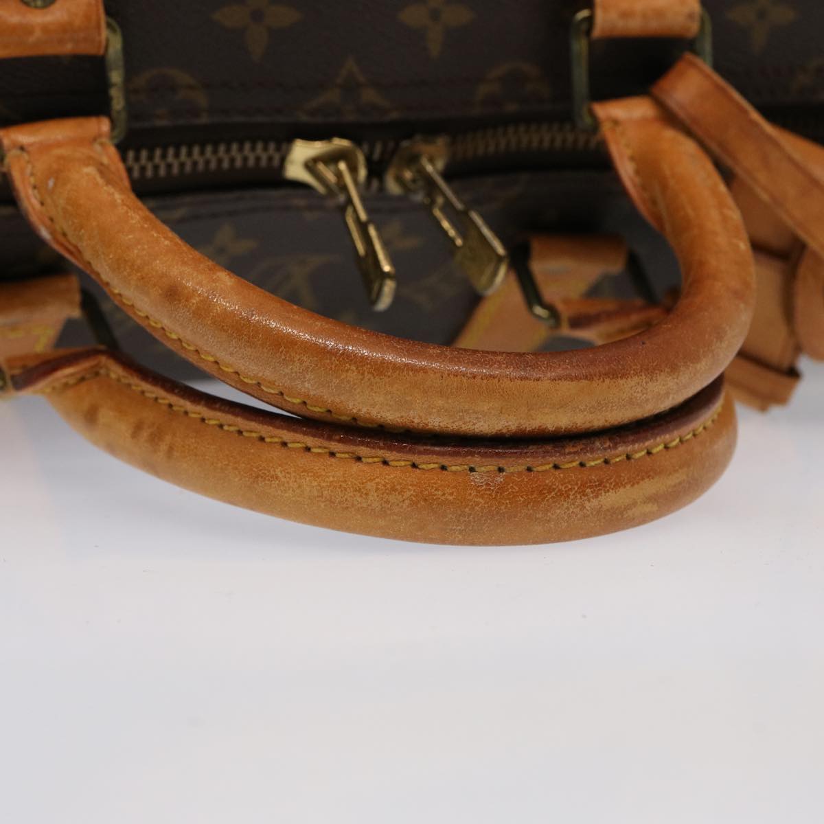 LOUIS VUITTON Monogram Keepall 55 Boston Bag M41424 LV yk12272