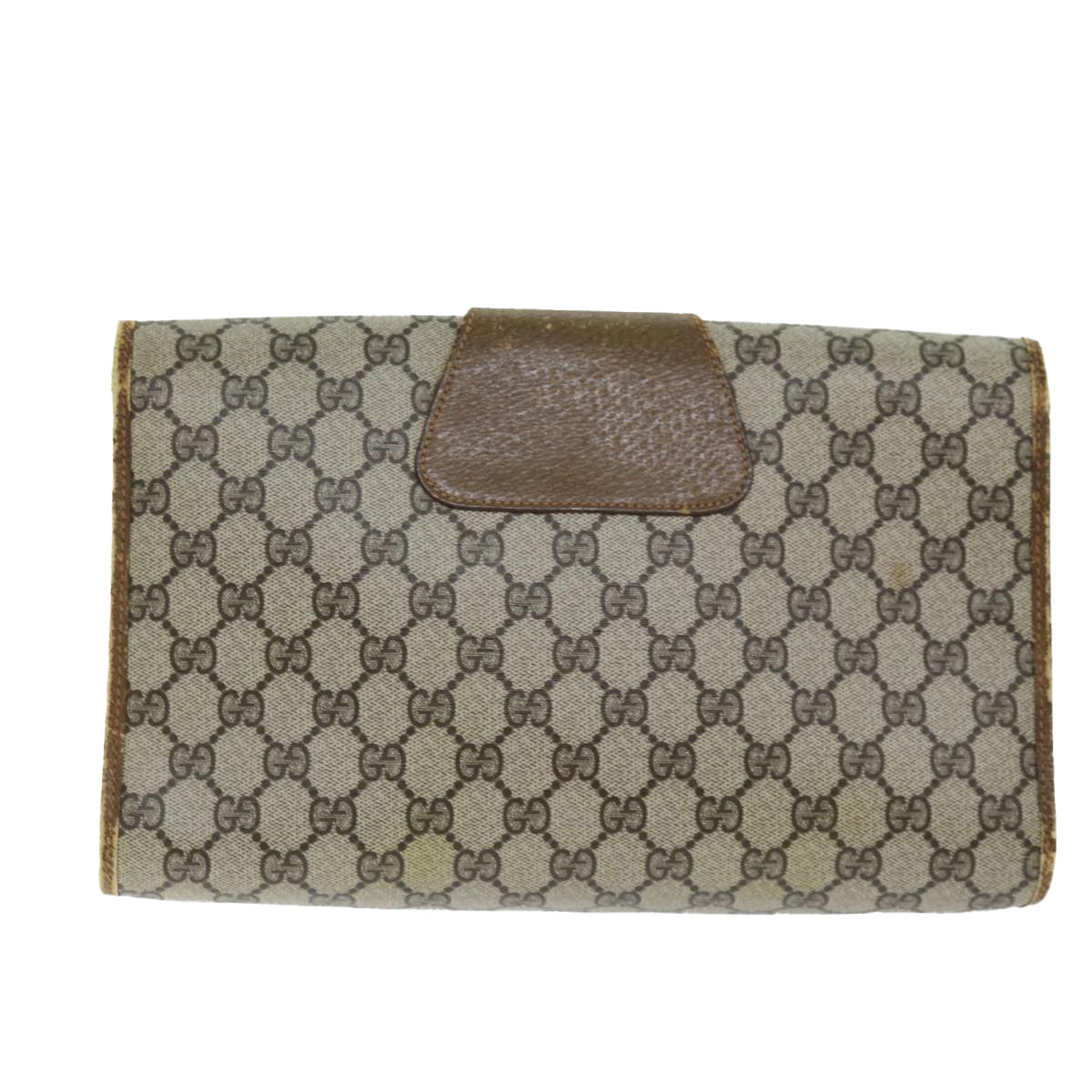 Luxury Gucci Trending 2025 GG Supreme Web Sherry Line Clutch Bag PVC Beige Red 89 01 031  12320