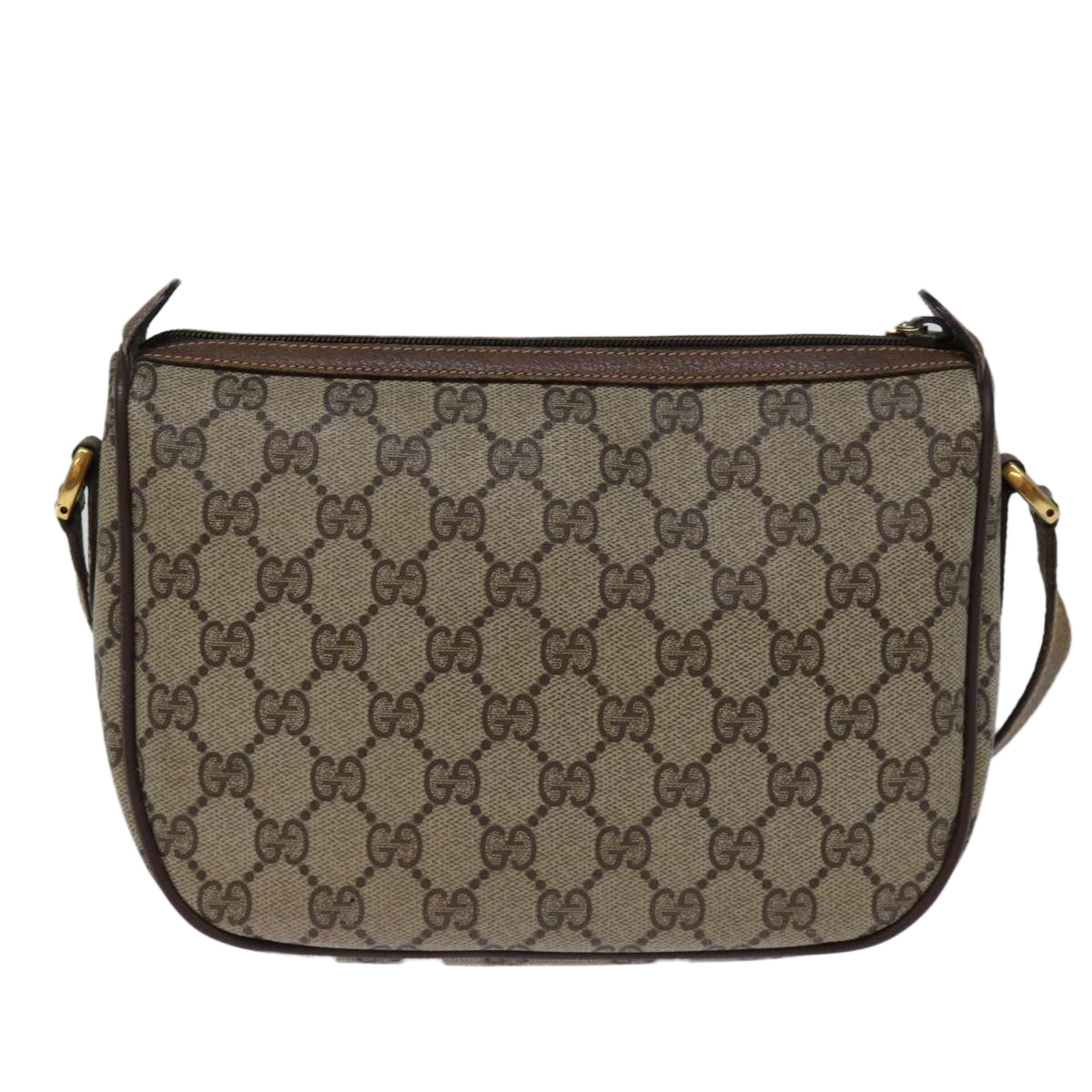 Luxury Gucci Trending 2025 GG Supreme Web Sherry Line Shoulder Bag Red Beige 89 02 032  12375