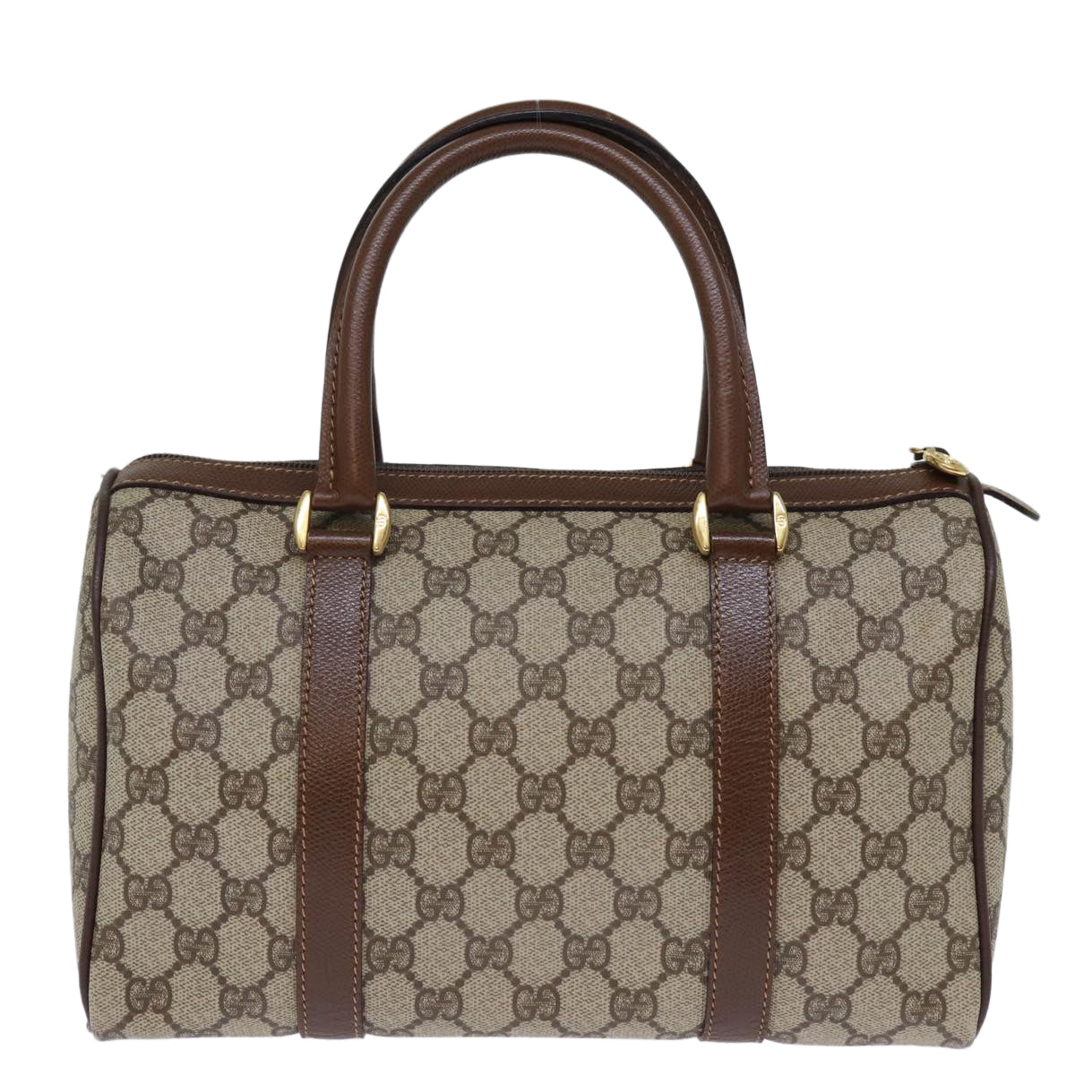 Luxury Gucci Trending 2025 GG Supreme Web Sherry Line Boston Bag PVC Beige Red Green  12393