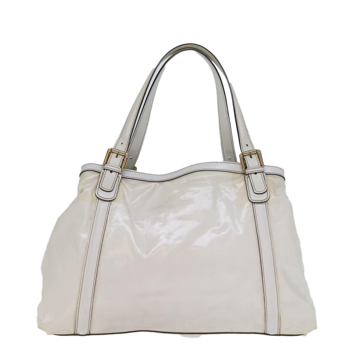 Luxury Gucci Trending 2025 Web Sherry Line Interlocking Bag Coated Canvas White 162094  12394