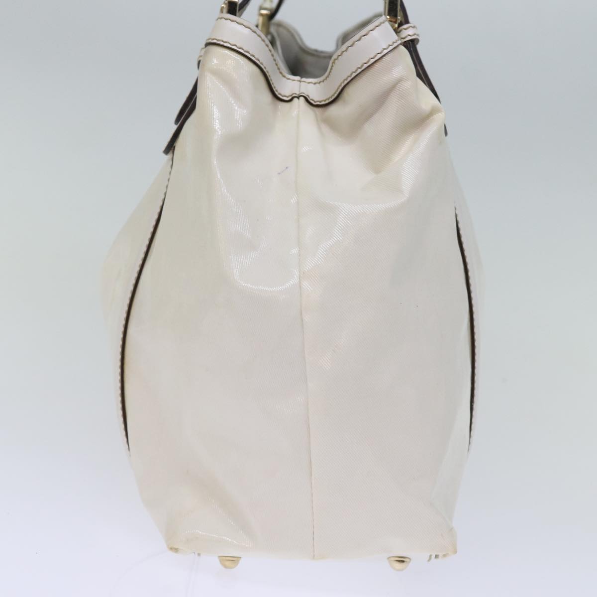 Luxury Gucci Trending 2025 Web Sherry Line Interlocking Bag Coated Canvas White 162094  12394