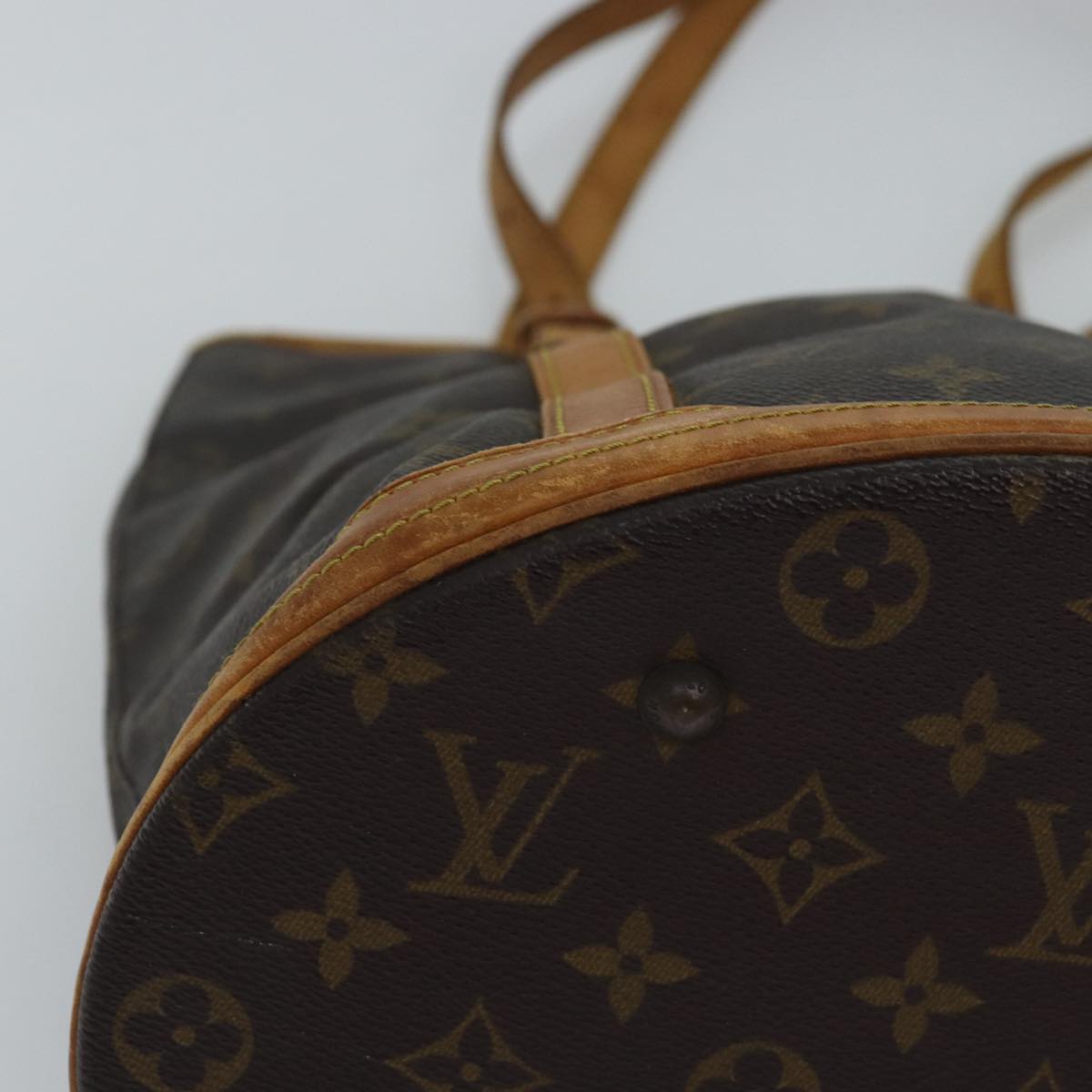 LOUIS VUITTON Monogram Bucket GM Shoulder Bag Vintage M42236 LV yk12419