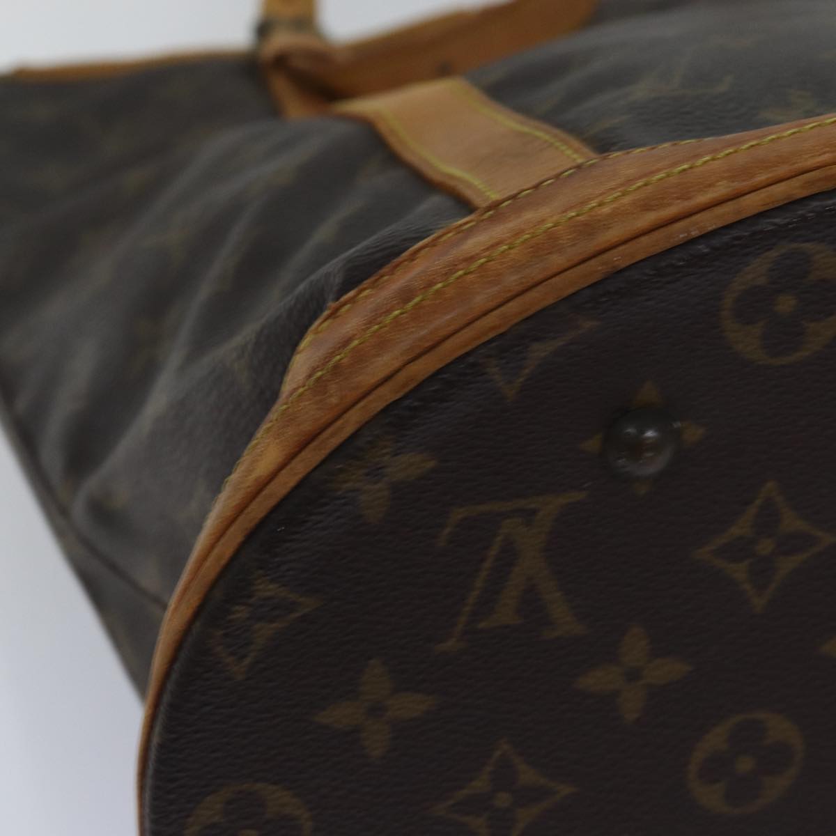 LOUIS VUITTON Monogram Bucket GM Shoulder Bag Vintage M42236 LV yk12419