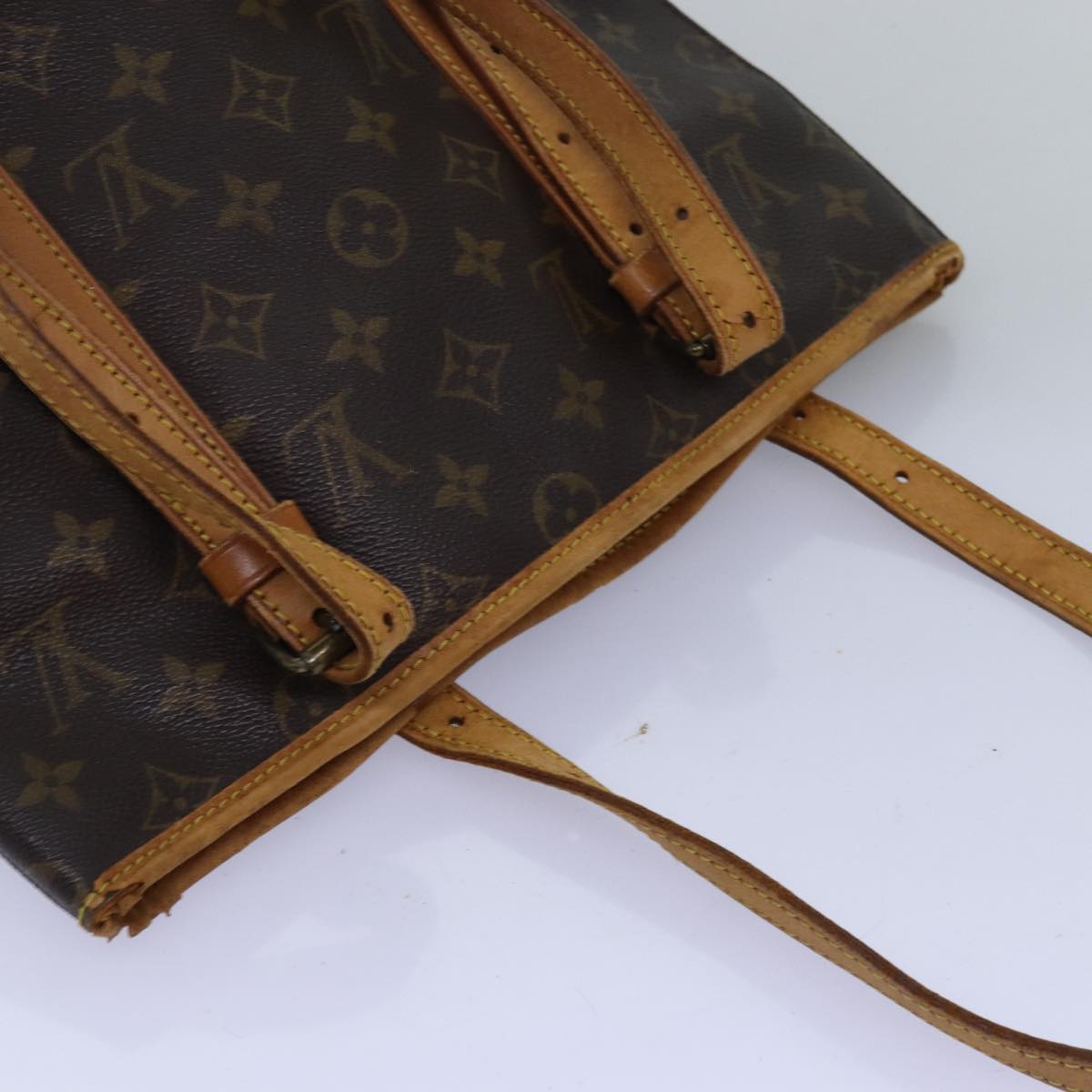 LOUIS VUITTON Monogram Bucket GM Shoulder Bag Vintage M42236 LV yk12419