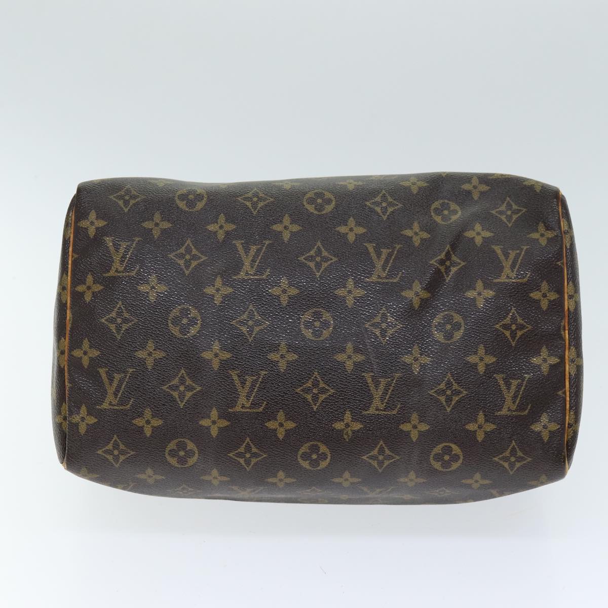 LOUIS VUITTON Monogram Speedy 30 Hand Bag M41526 LV yk12424