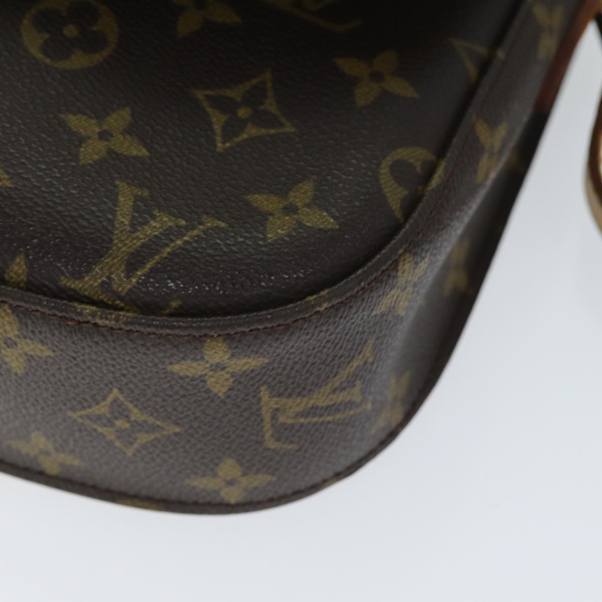 LOUIS VUITTON Monogram Saint Cloud GM Shoulder Bag M51242 LV yk12431